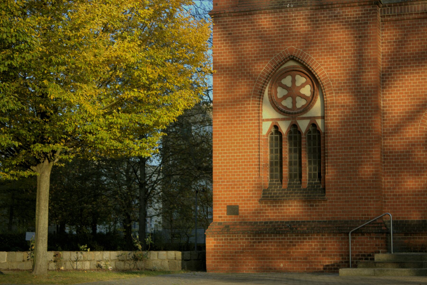 Kirchengebäude, Detailaufnahme